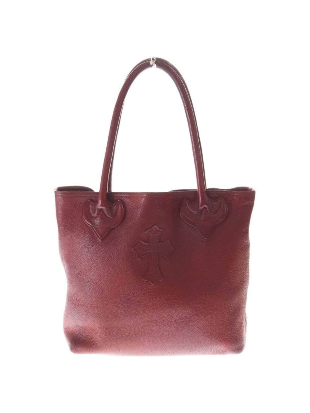 Chrome Hearts FS Tote Bag Leather with Cross Patch